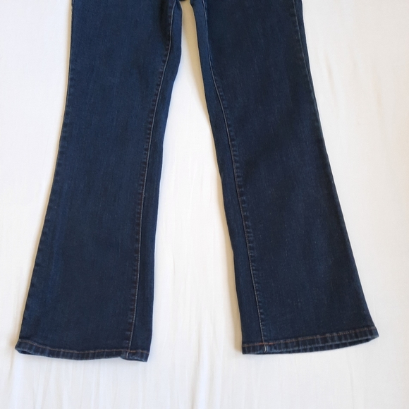 Lane Bryant Slim Boot Straight Fit Genius Fit Dark Wash Jeans 18 average - Picture 4 of 12